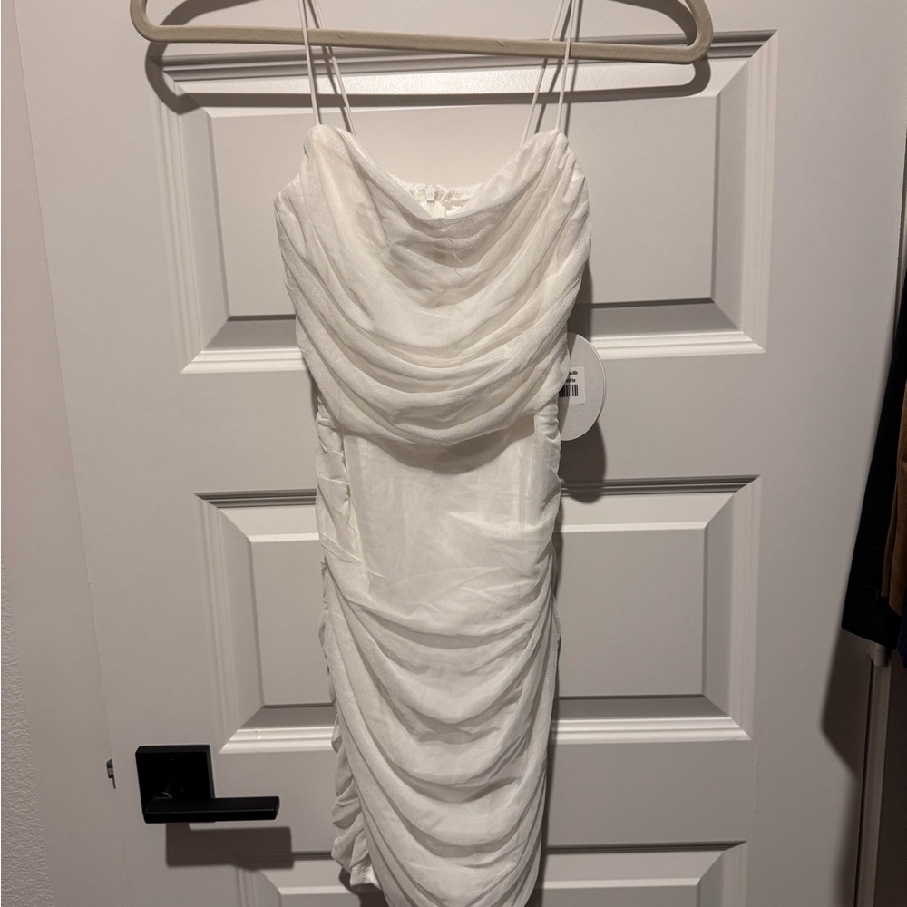Princess Polly white Bodycon dress